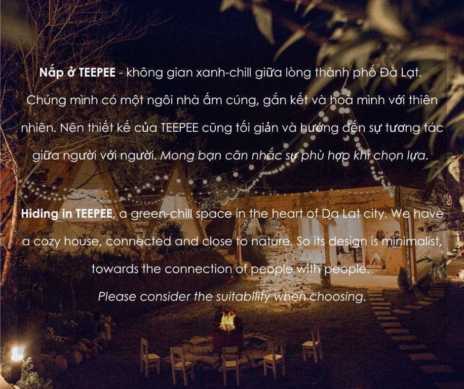 Đà Lạt TEEPEE Homestay Exterior foto